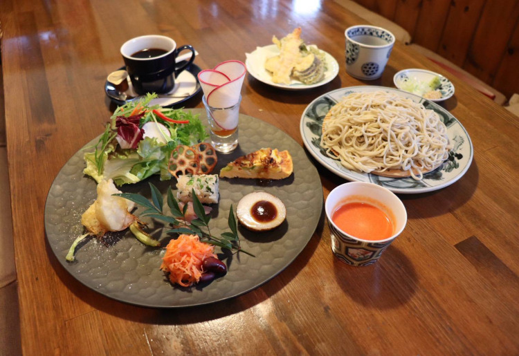 地野菜のプレートセット